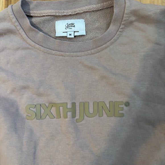 Women's Taupe Sweatshirt/Pants Set - Picture 2 of 5